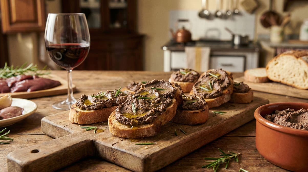 Crostini di Fegatini