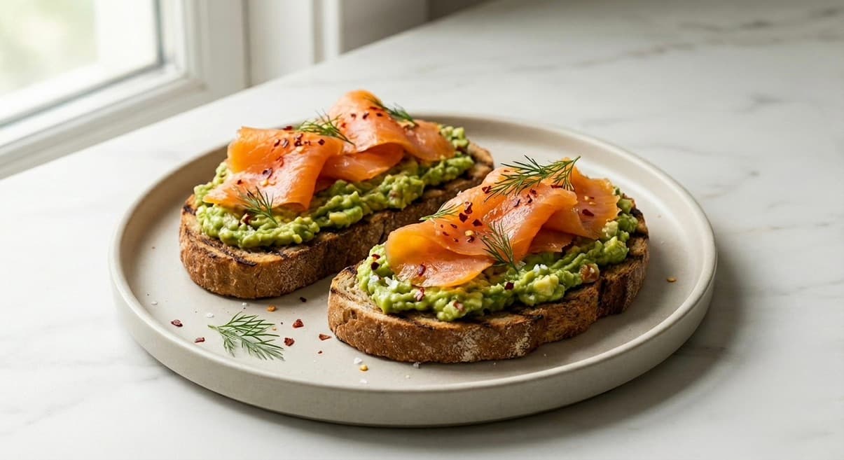 Avocado Toast al Salmone