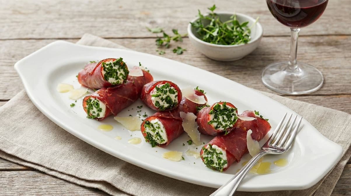 Involtini di Bresaola al Gorgonzola